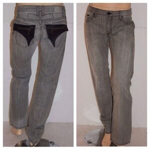 NEW Men's ROBIN'S JEAN Motor Straight Jeans SZ 32
